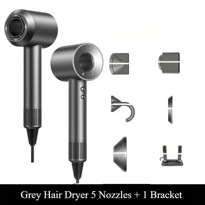 Ionic Hair Dryer with Hot and Cold Air Functionality Lightweight 5 in 1 Professional Styling Tool for EasyBlowoutsmini hairdryer