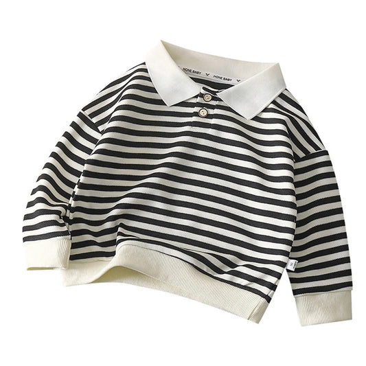 Spring fall toddler kids boys Girls' Clothes Outfits casual Sports Striped Hoodie Coats for children boys Clothing Hoodie Tops