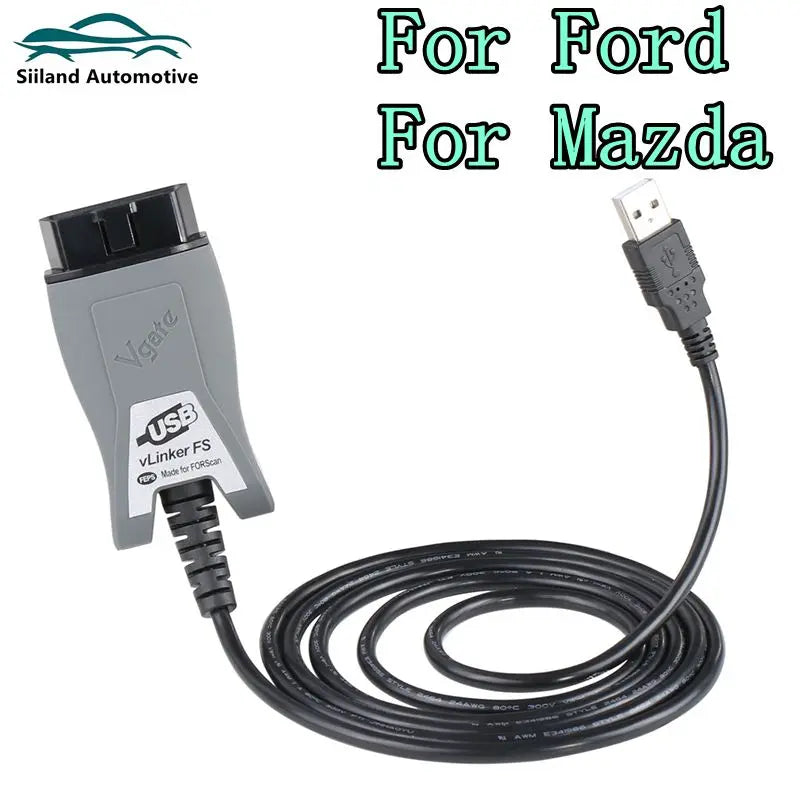 Vgate vLinker FS ELM327 For Ford FORScan HS/MS-CAN ELM327 OBD2 OBD2 Car Diagnostic Automotive Scanners OBDII For Mazda