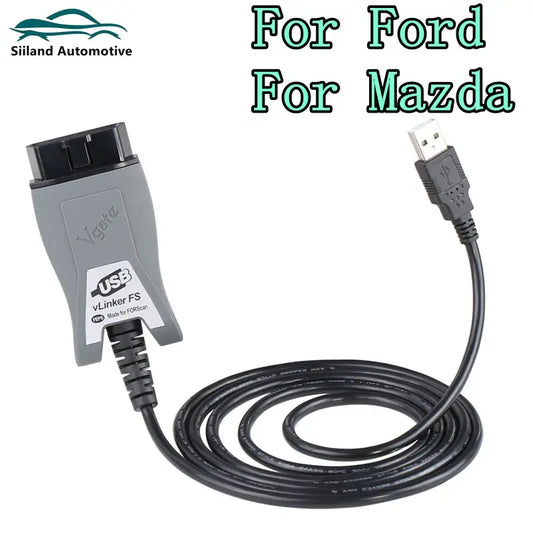 Vgate vLinker FS ELM327 For Ford FORScan HS/MS-CAN ELM327 OBD2 OBD2 Car Diagnostic Automotive Scanners OBDII For Mazda