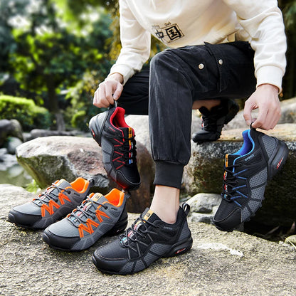 Men's Cycling Shoes Non-slip Grip Mountain Bike Shoes Casual Road Cycling Shoes Comfortable Hiking Shoes Outdoor Sports Shoes