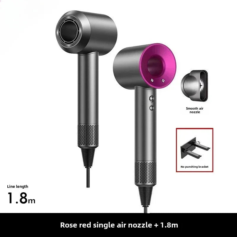 Ionic Hair Dryer with Hot and Cold Air Functionality Lightweight 5 in 1 Professional Styling Tool for EasyBlowoutsmini hairdryer