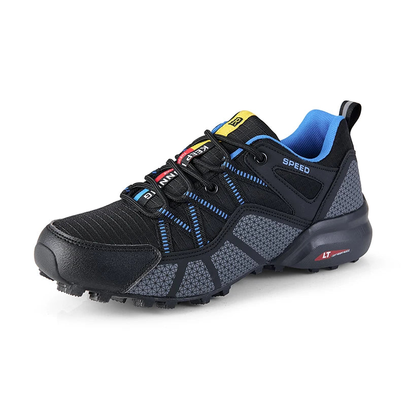 Men's Cycling Shoes Non-slip Grip Mountain Bike Shoes Casual Road Cycling Shoes Comfortable Hiking Shoes Outdoor Sports Shoes