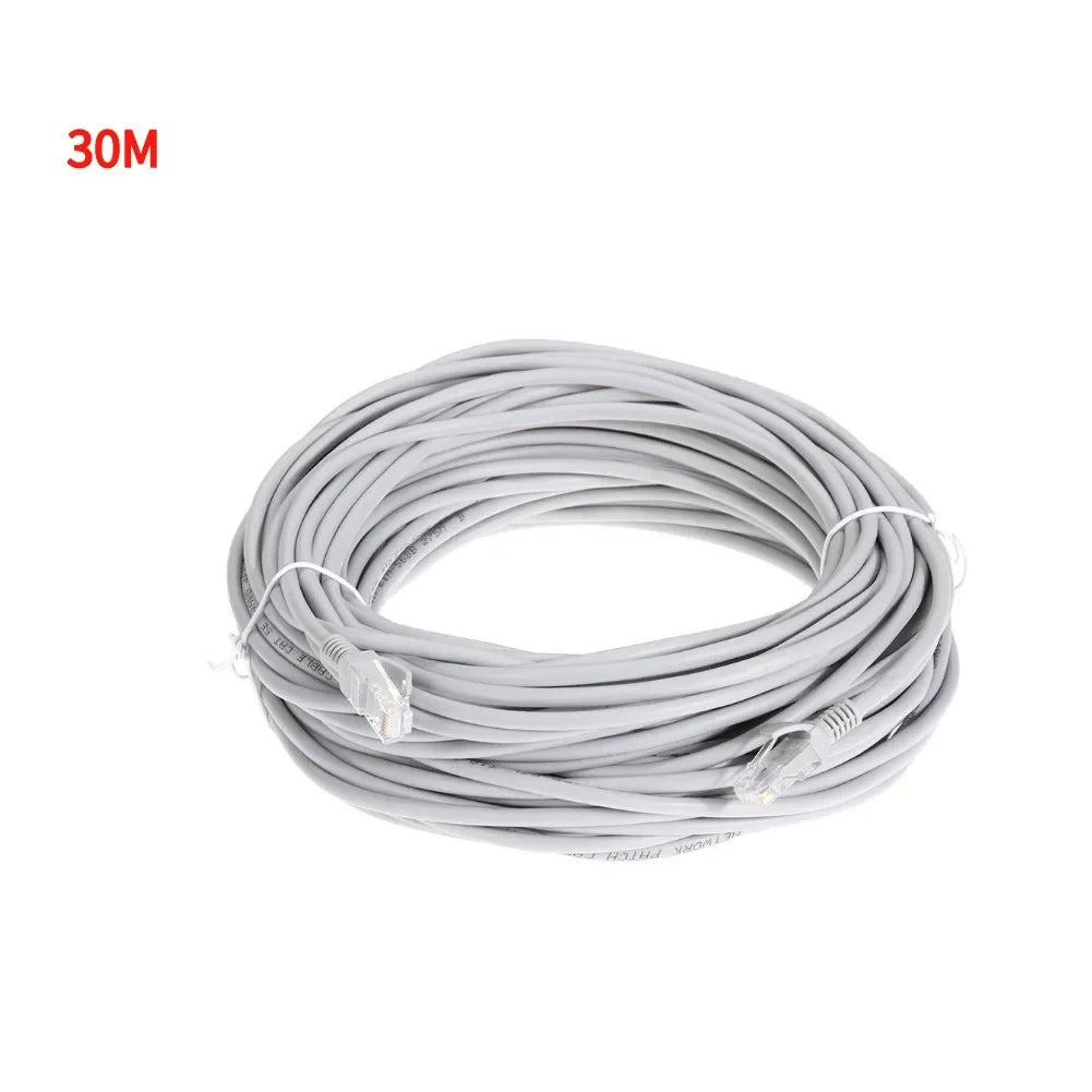 1/2/3/5/10/15/20M Ethernet Cable High Speed RJ45 Internet Cable LAN Network Wire Internet Lead Cord Router Computer Cable