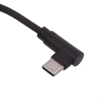 Fast Charging Type C to Type C Coiled Cable 90 Degree Right Angle Designs Cable 20-50cm Durable for Smartphones & More