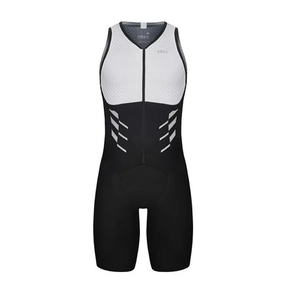 ROKA Triathlon Suit Men Short Sleeve Cycling Jersey Jumpsuit Triathlon Speedsuit Trisuit Ciclismo Hombre Ropa Running Clothing