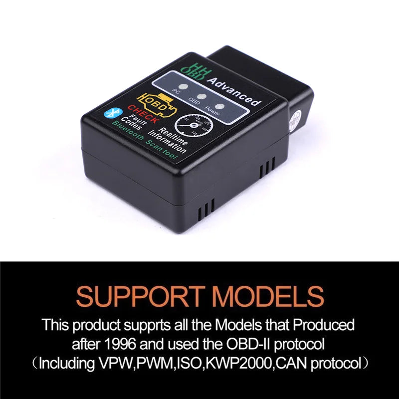 ELM327 Bluetooth Car Auto Diagnostic Scanner Tool for Ford Focus MK2 MK3 MK4 kuga Escape Fiesta Ecosport Mondeo Fusion