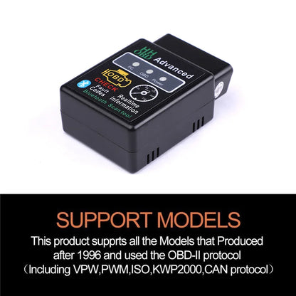 ELM327 Bluetooth Car Auto Diagnostic Scanner Tool for Ford Focus MK2 MK3 MK4 kuga Escape Fiesta Ecosport Mondeo Fusion
