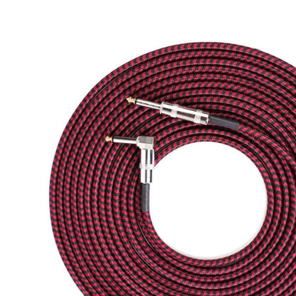 Electric Guitar Cable Wire Cord Jack Line Bass Electric Box Audio Cable Noise Reduction Line Braided Shielded Cable