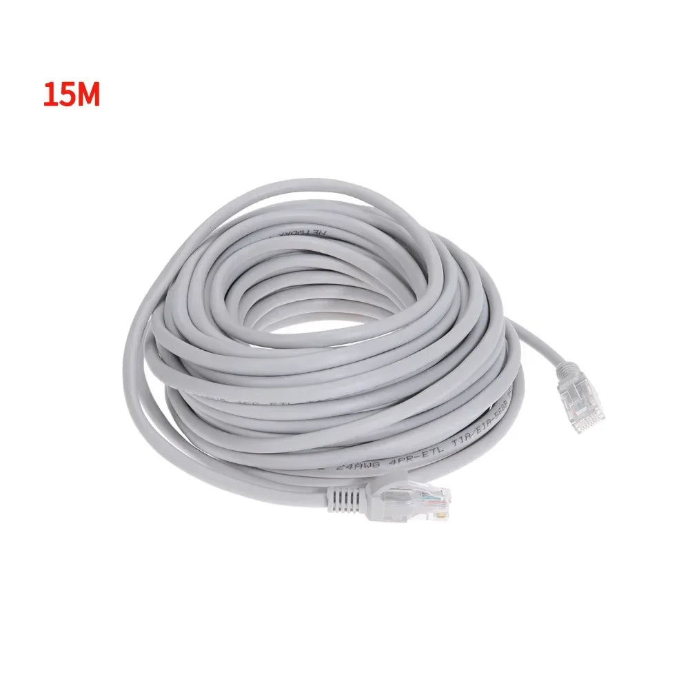 1/2/3/5/10/15/20M Ethernet Cable High Speed RJ45 Internet Cable LAN Network Wire Internet Lead Cord Router Computer Cable