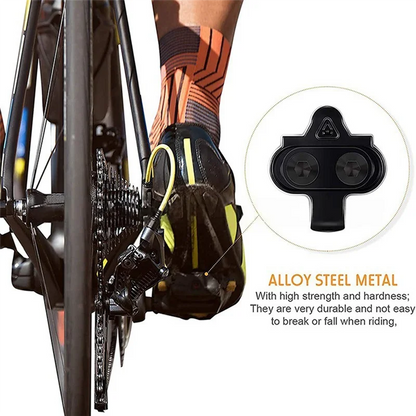 A61P Mountain Bike Shoes Cleats Multi Release SPD Pedal Compatible with Shimano SH51 for MTB Cycling Clip Set