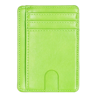 Slim RFID Blocking Leather Wallet Credit ID Card Holder Purse Money Case for Men Women Fashion Bag N15 19 Dropship