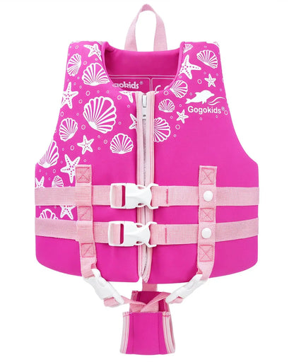 Gogokids Kids Swim Vest Float Jacket Boys' and Girls' Floaties Swimsuit Buoyancy Swimwear