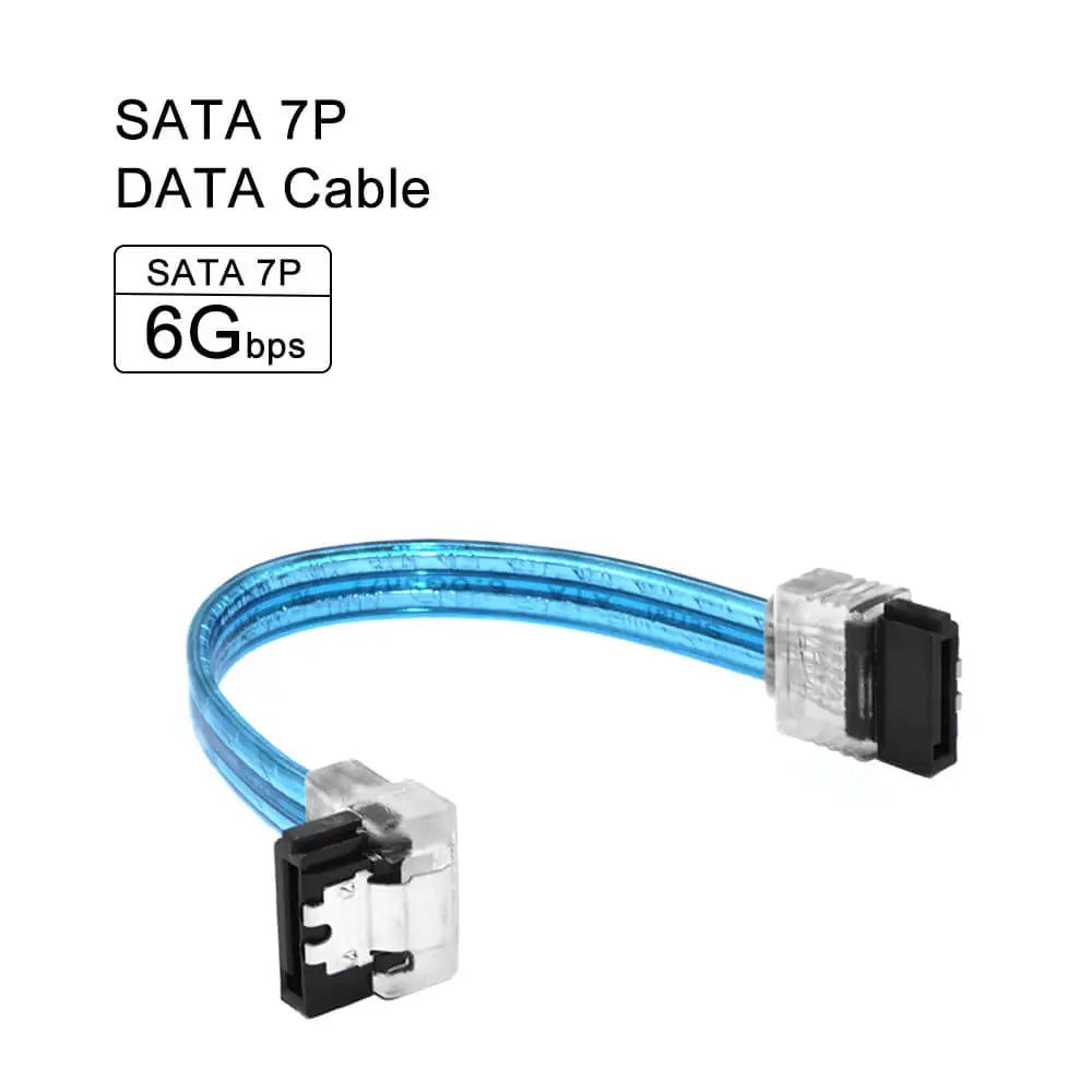SATA 3.0 III 6Gb/s 10cm Hard Disk Drive Data Serial ATA Straight Cable 26AWG for HDD SSD Cord line 7pin sata cable 10 CM