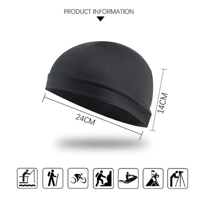 Summer Unisex Quick Dry Cycling Cap Anti-UV Hat Motorcycle Bike Bicycle Cycling Hat Anti-Sweat Inner Cap for Outdoor Sports Hat