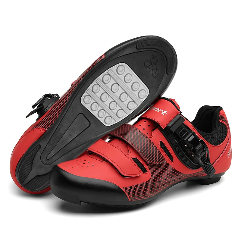 Men's Cleatless Cycling Shoes Flat Pedal MTB Shoes Non-Slip Rubber Speed Road Bike Shoes Women Racing Mountain Bicycle Sneakers