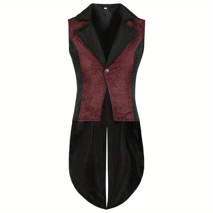 Medieval Clothing Men's Clothing Retro Men's Dress Vest Halloween Clothing for Dress Up and Cosplay