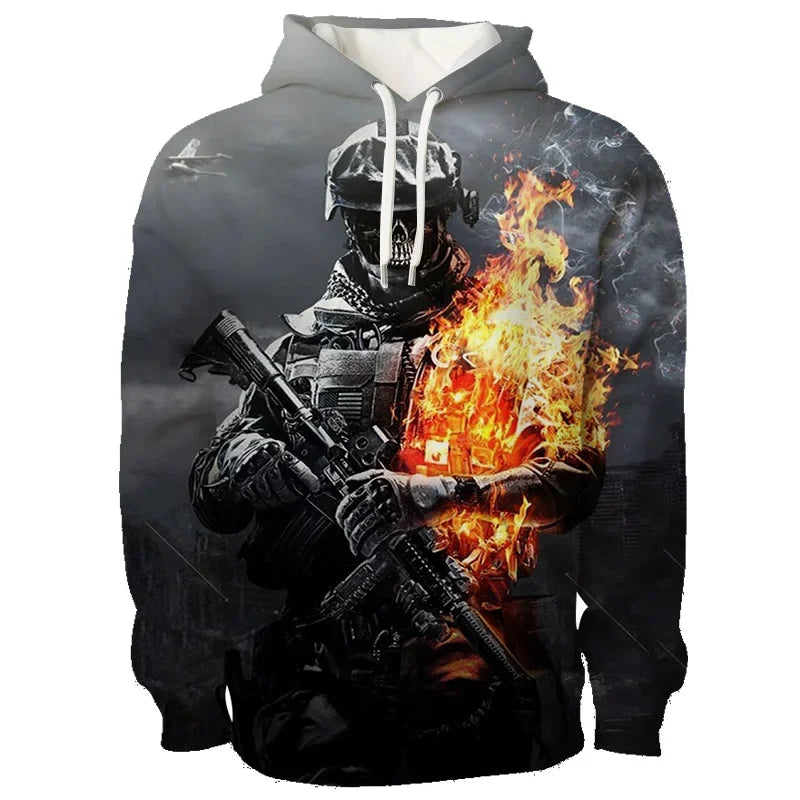 Game Call Of Duty Warzone 3D Print Hoodie Women Men's Hooded Sweatshirts Harajuku Streetwear Long Sleeve Pullover Tops Clothing