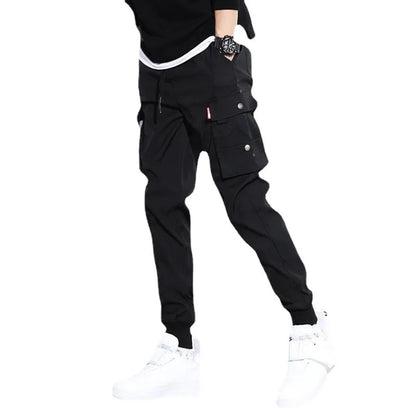 Pantalones Cargo para hombre, pantalones deportivos de moda para correr, pantalones Cargo casuales, pantalones de chándal para g