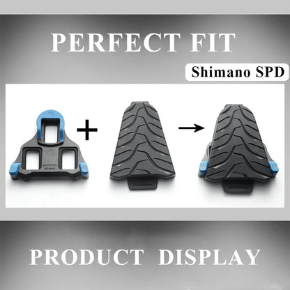 Bike Cleat Cover Bicycle Pedal Cleats Protector Fit SPD for LOOK KEO Road Bike Cycling Shoes Cleats Protection Pedal Cleat Cover