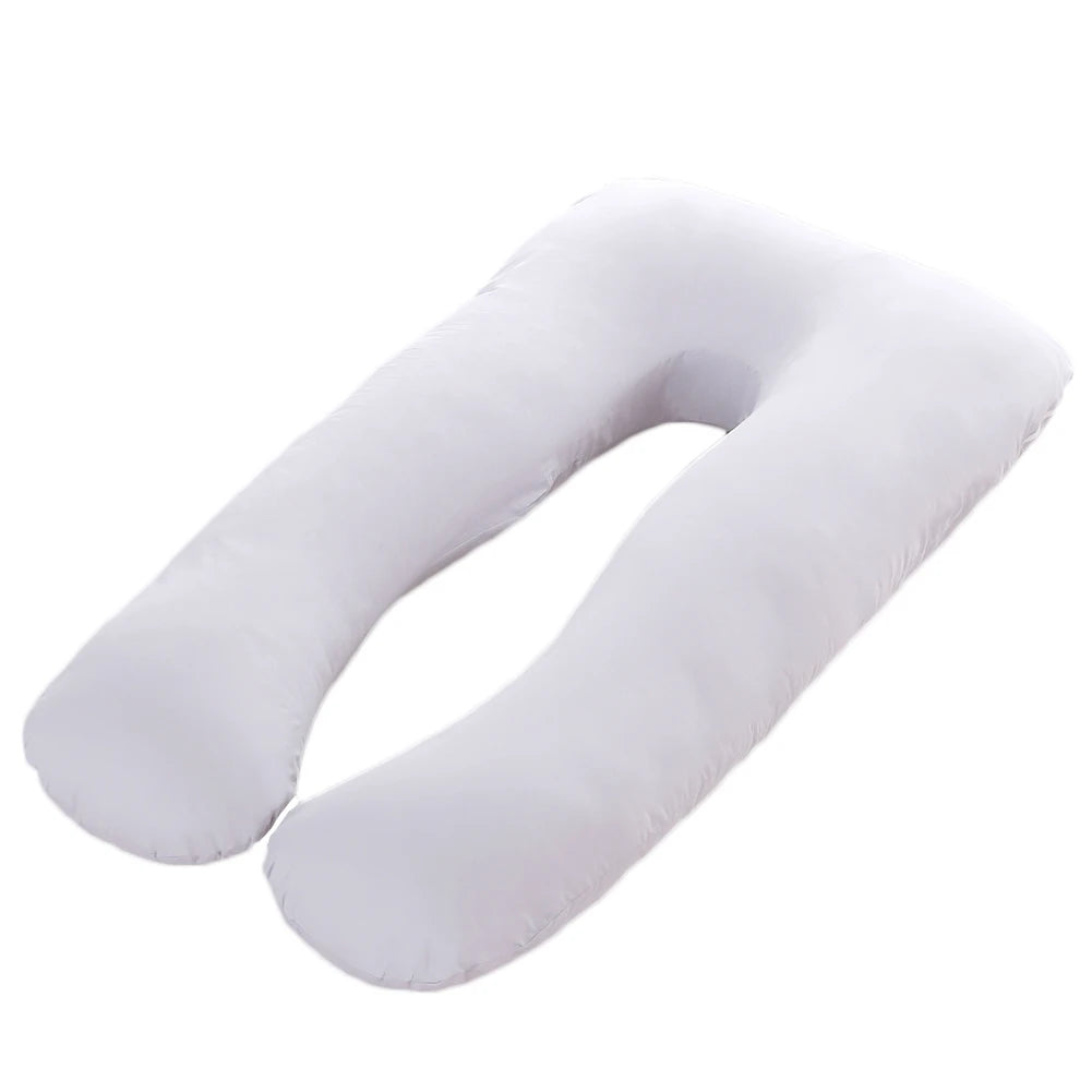 U-shape Pregnant Pillowcase Cotton Printing Multifunction Side Protected Cushion No filler Pure Cotton Printing Cushion Cover