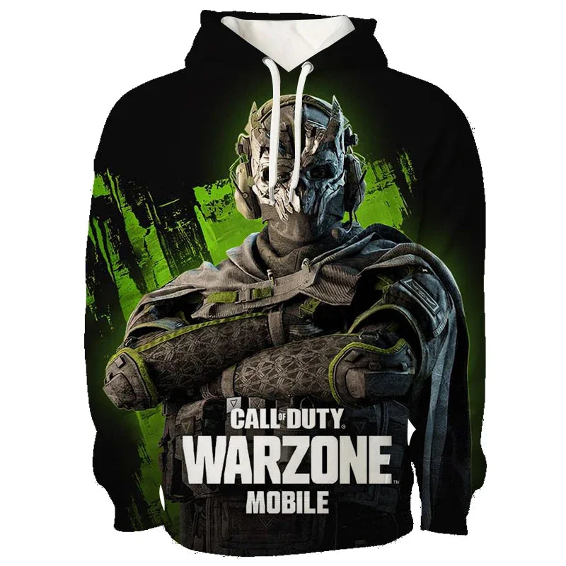 Game Call Of Duty Warzone 3D Print Hoodie Women Men's Hooded Sweatshirts Harajuku Streetwear Long Sleeve Pullover Tops Clothing