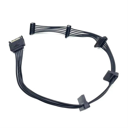 SATA/4PIN SATA Power Cable SATA 15Pin IDE Male Hard Drive Splitter Cable Power Supply Multi-purpose SATA Extension Cable