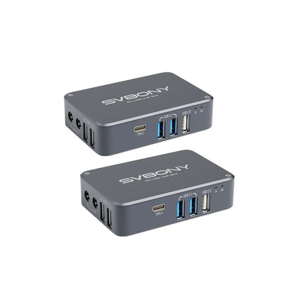Svbony SV241 Micro DC +USB HUB Box High-speed Readout Output Type-C Interface Power Indicator Lights for Astrophotography