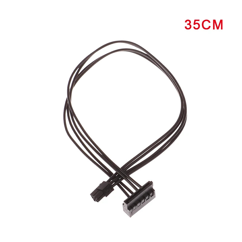 35/45/65cm Mini 4 Pin to One/Two/Three SATA Power Supply Cable For Main Board Interface SATA SSD HDD Cable Power Supply Cable