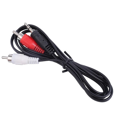 Jack 3.5 To 2 RCA Aux Cable Splitter Audio Wire for Phone TV PC Amplifier Home Theater DVD Speaker Cord Laptop Video Audio Cable