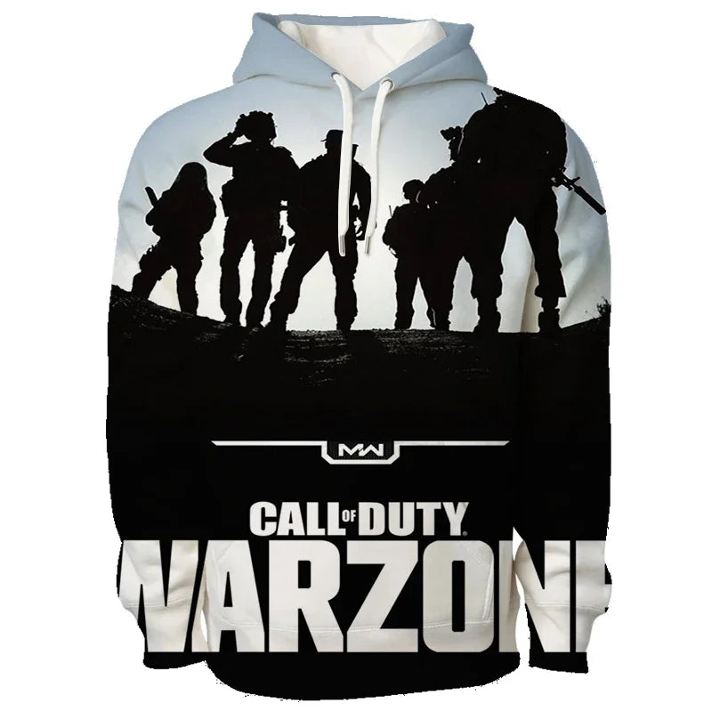 Game Call Of Duty Warzone 3D Print Hoodie Women Men's Hooded Sweatshirts Harajuku Streetwear Long Sleeve Pullover Tops Clothing