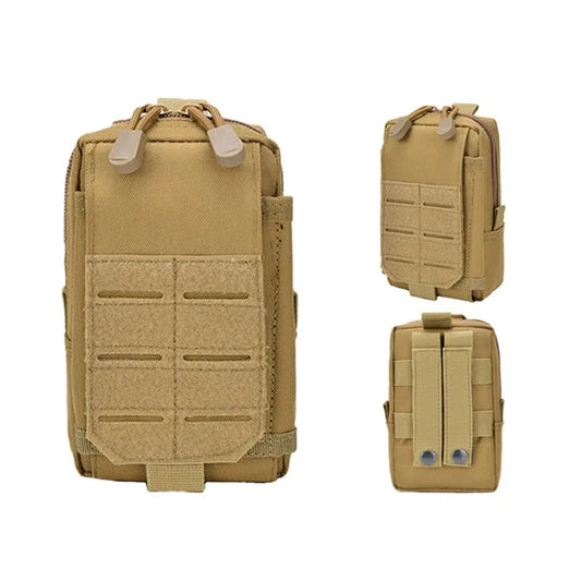 Tactical Moller Bag Outdoor Mobile Phone Waist Bag EDC Tool Hunting Accessories Bag Vest Pack Cell Phone Working Tools Holder