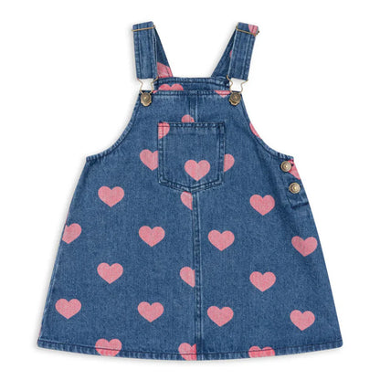 New Kids Girls Clothes  Cute Print Cherry Denim Jacket Coat Overalls Jeans Toddler Girls Denim Dress White Shirt Outfit Set