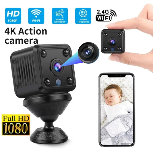 Wireless 1080P Security Cam Indoor Outdoor IP Camera with Night Vision Motion Alert 2 Way Talk Waterproof for Home Surveillance