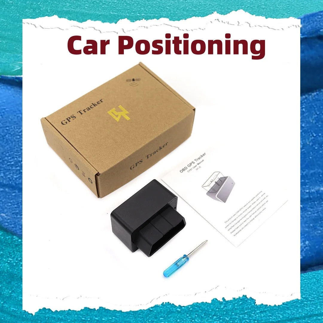 Car GPS Tracker, Accurate Location, 4G, Global OBD, Check, Free Installation, English, English