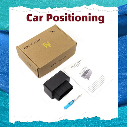 Car GPS Tracker, Accurate Location, 4G, Global OBD, Check, Free Installation, English, English