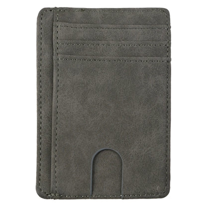 Slim RFID Blocking Leather Wallet Credit ID Card Holder Purse Money Case for Men Women Fashion Bag N15 19 Dropship
