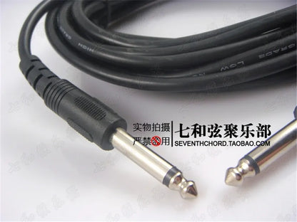 5 Meter Black Electric Bass Guitar Cable Audio Connection Guitar Cable Cord Guitar Amplifier Cable guitar accessories