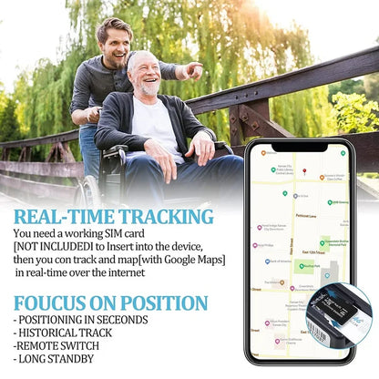 Small GF07 GPS locator for cars Accurate positioning Protect car safety Long range Mobile phone can be viewed remotely car tools