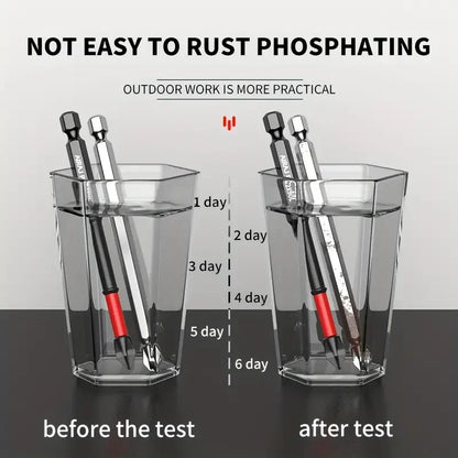 Anti-Slip and Shock-Proof Bits Screwdriver Bits,High Hardness Strong Magnetic 25/50/65/70/90/150mm PH2 Screwdriver Set