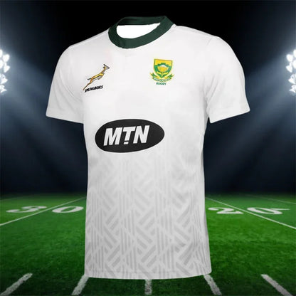 Camiseta de rugby para hombre, transpirable, de secado rápido, a la moda, Sudáfrica ara niños y adultos, deportes de verano