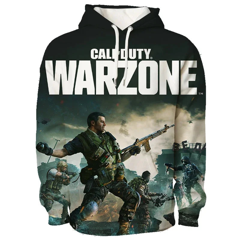 Game Call Of Duty Warzone 3D Print Hoodie Women Men's Hooded Sweatshirts Harajuku Streetwear Long Sleeve Pullover Tops Clothing