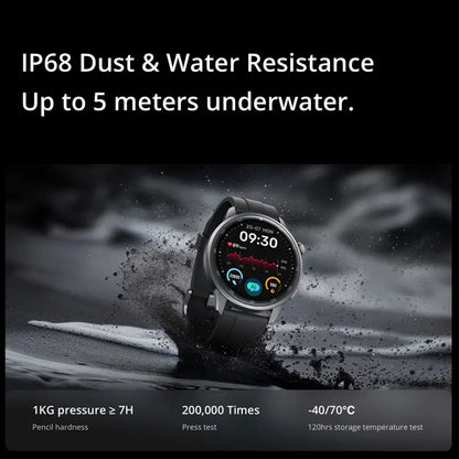 Global Version realme Watch S2 Smart Watch 1.43'' AMOLED Display 20 Days Battery Life IP68 Waterproof Spuer AI Engine Smartwatch