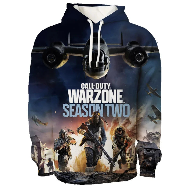 Game Call Of Duty Warzone 3D Print Hoodie Women Men's Hooded Sweatshirts Harajuku Streetwear Long Sleeve Pullover Tops Clothing