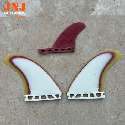 Fiberglass 5.15" CNC Surfboarad Thruster 2+1 Fins 3 Colors