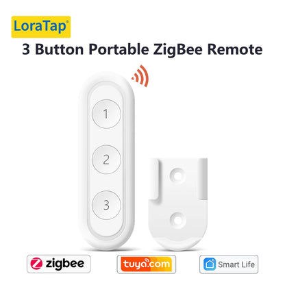 LoraTap Tuya ZigBee 3.0 EU Double Curtain Switch for Tubular Motor Google Home Alexa Voice Control Work with Zigbee2MQTT DIY