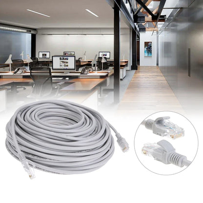 1/2/3/5/10/15/20M Ethernet Cable High Speed RJ45 Internet Cable LAN Network Wire Internet Lead Cord Router Computer Cable