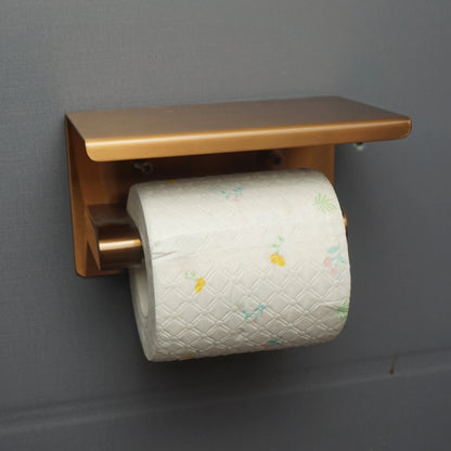Brushed Rose Gold Stainless Steel Wall-mounted Elegant Bathroom Set Paper Towel Stick Toilet Bathroom Robe Soap Soap Dishwasher