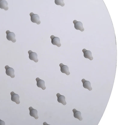 Rainfall Shower Head 10/8/6 Inch Stainless Steel Ultra-thin Waterfall Shower Heads Rainfall Shower Head Rain Square Round