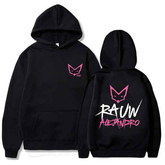 Men/Women Clothing Rapper Rauw Alejandro Saturno Hoodies Long Sleeve Casual Fleece Hooded Sweatshirt Sudadera Ropa Hombre Unisex